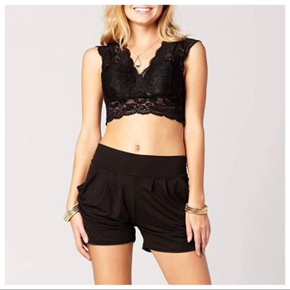 Fabulous Brushed Harem shorts with pockets - Picture 4 of 5